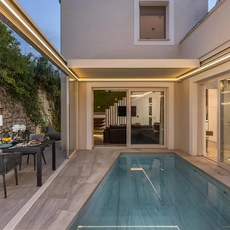 Arca, Sea View/sauna/open/closed/heated Pool Villa Nin