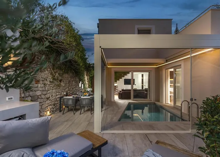 Вилла Arca, Sea View/sauna/open/closed/heated Pool