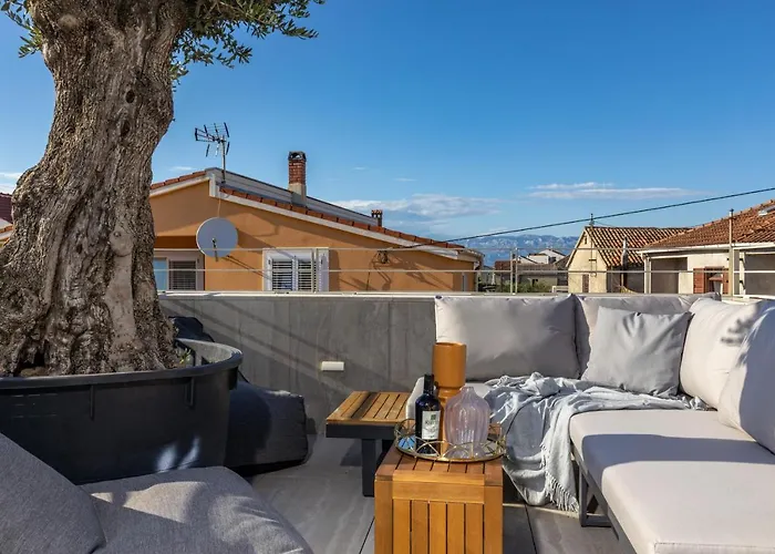 Arca, Sea View/sauna/open/closed/heated Pool Villa Nin