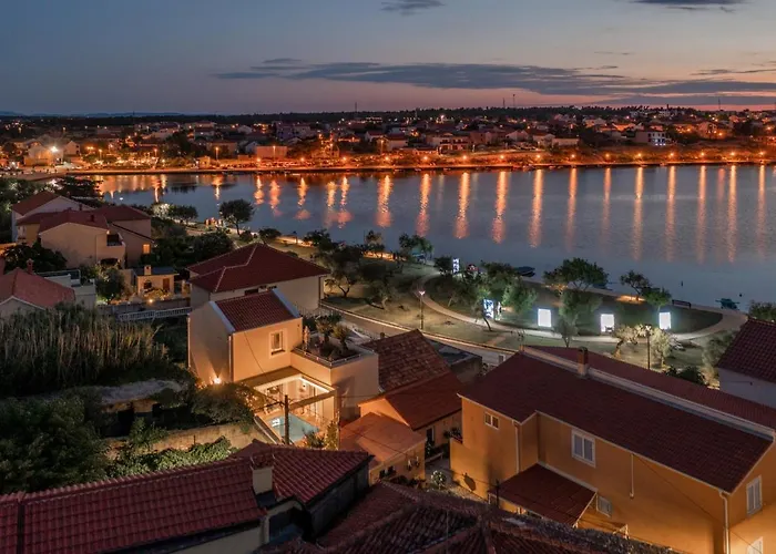 Arca, Sea View/sauna/open/closed/heated Pool Нин