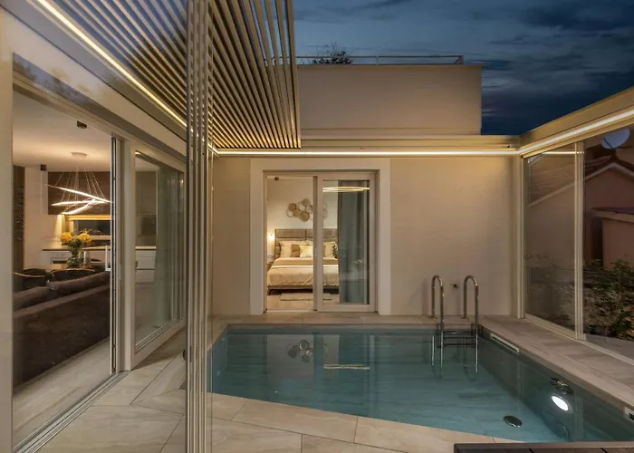 Вилла Arca, Sea View/sauna/open/closed/heated Pool *