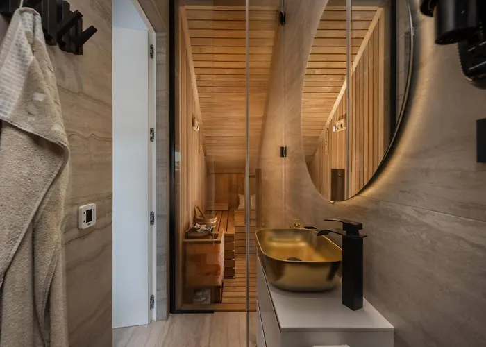 Arca, Sea View/sauna/open/closed/heated Pool וילה *